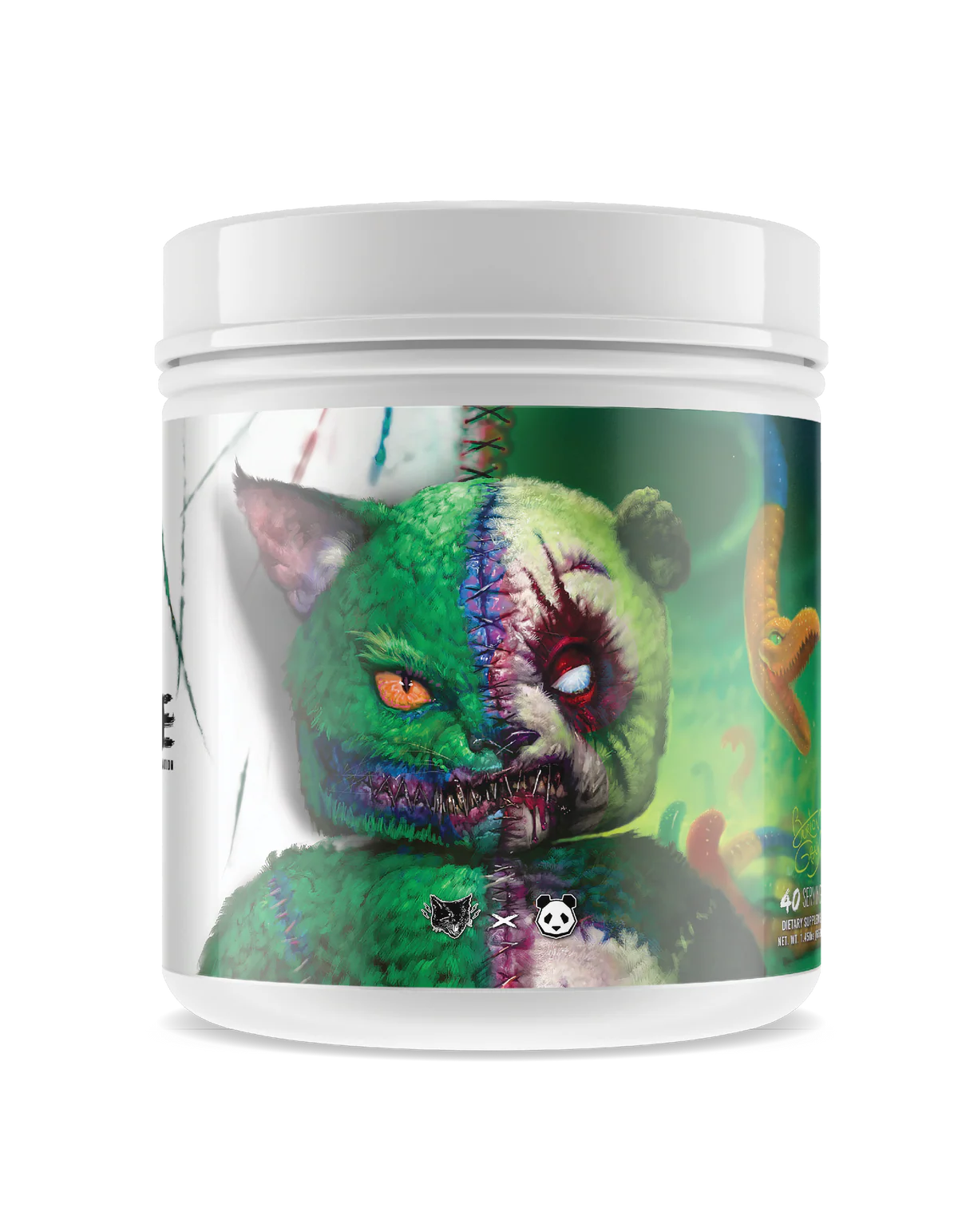 Panda Supps All New! PANDA vs Black Magic - SAVAGE Pre Workout (Sour Gummy Candy)