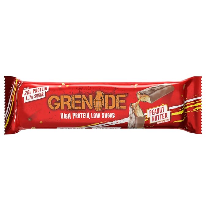 Grenade Carb Killa High Protein Bar Peanut Nutter, (12 x 60 g)