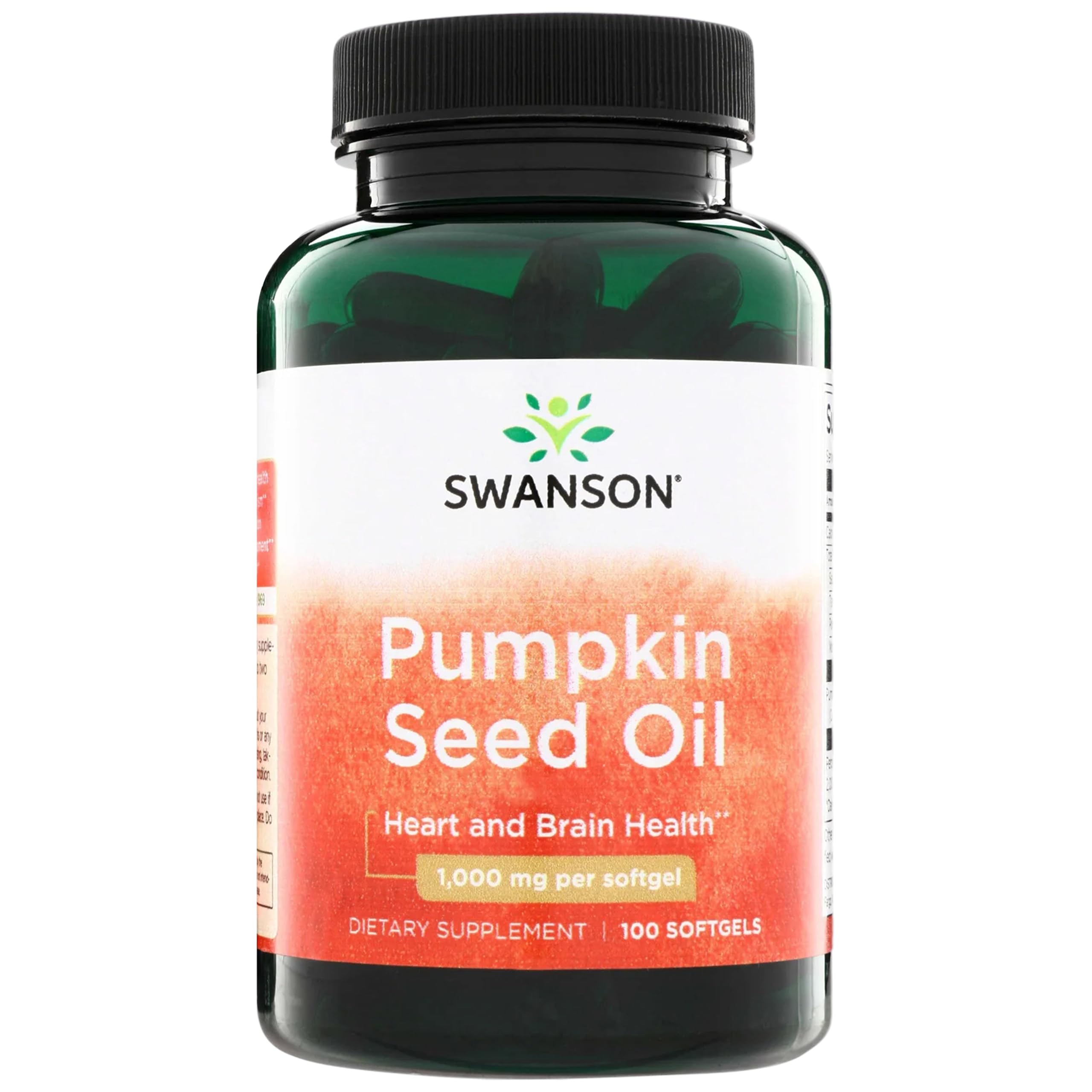 Swanson Vitamins, Pumpkin Seed Oil, 1,000 mg, 100 Softgels